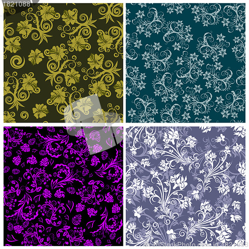 Image of seamless floral pattern