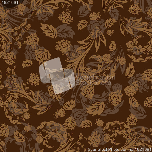 Image of seamless floral pattern