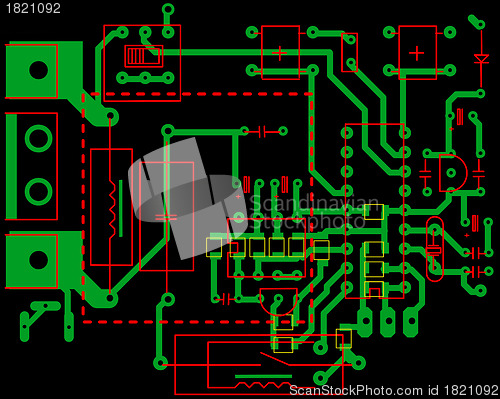 Image of electrical scheme