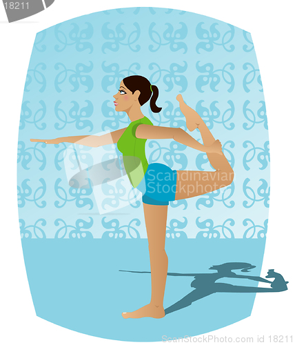 Image of Yoga Dancer Pose