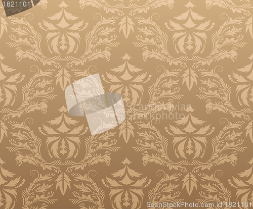 Image of seamless damask pattern