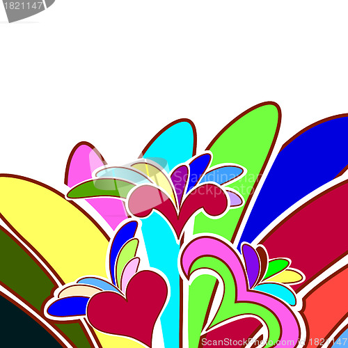 Image of floral background