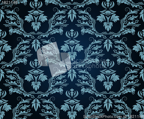 Image of seamless damask pattern