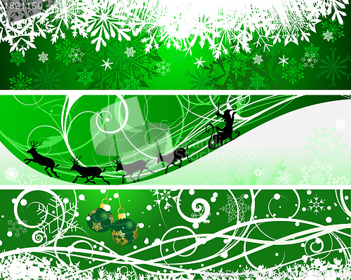 Image of christmas banners