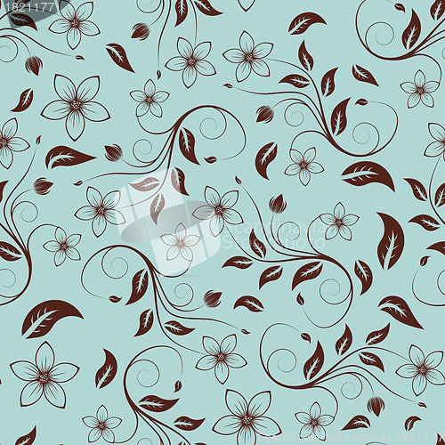 Image of seamless floral pattern