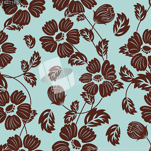 Image of seamless floral pattern