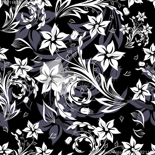 Image of seamless floral pattern