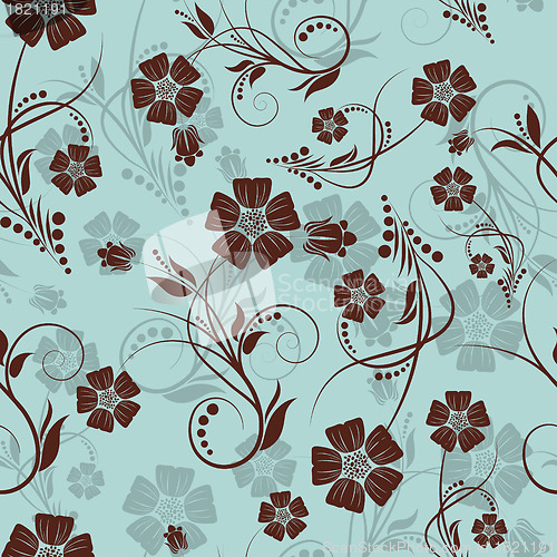 Image of seamless floral pattern