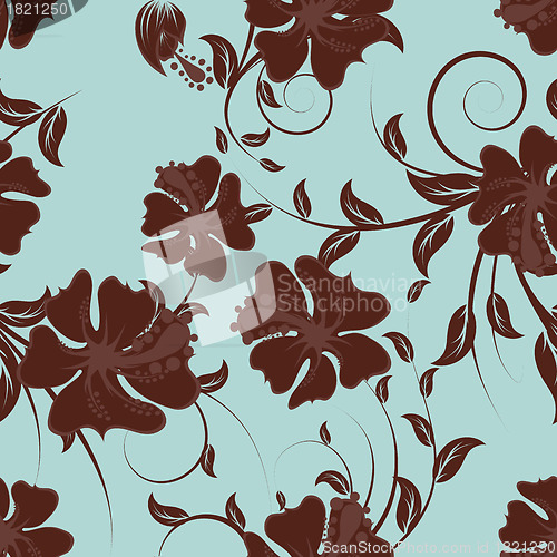 Image of seamless floral pattern