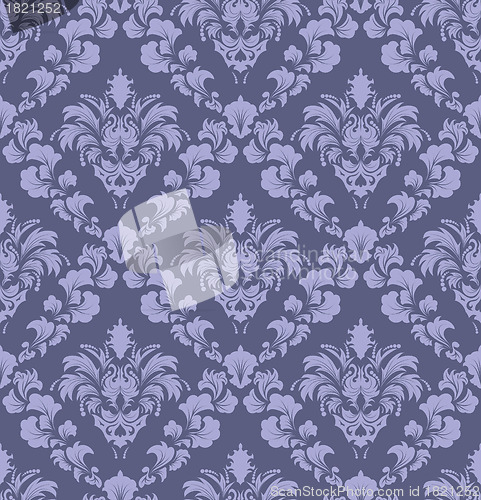 Image of seamless damask pattern