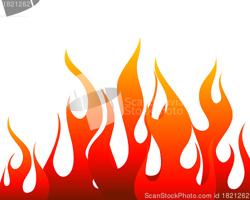 Image of fire background