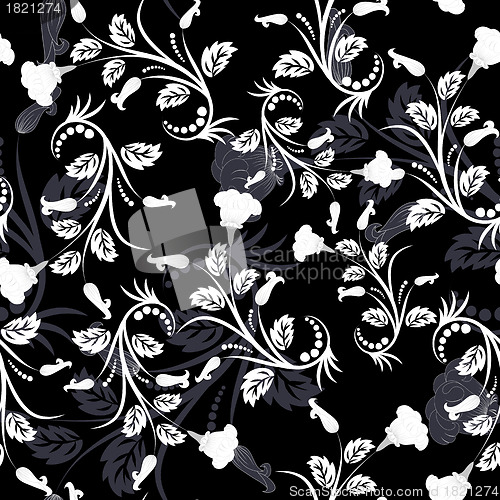 Image of seamless floral pattern