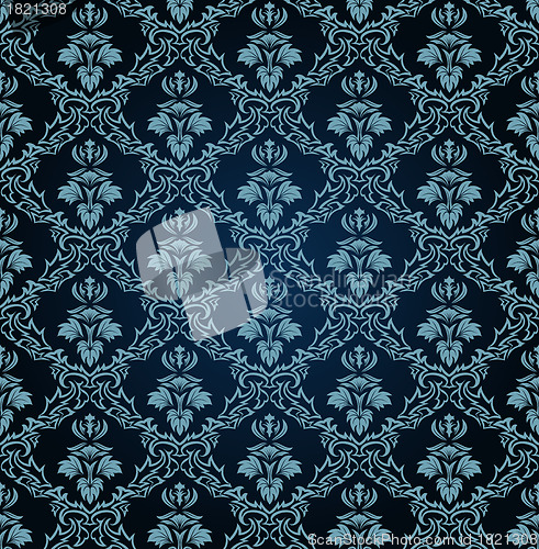 Image of seamless damask pattern