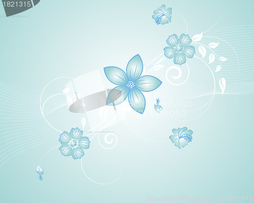 Image of floral background