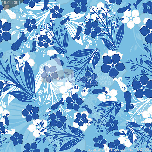 Image of seamless floral pattern