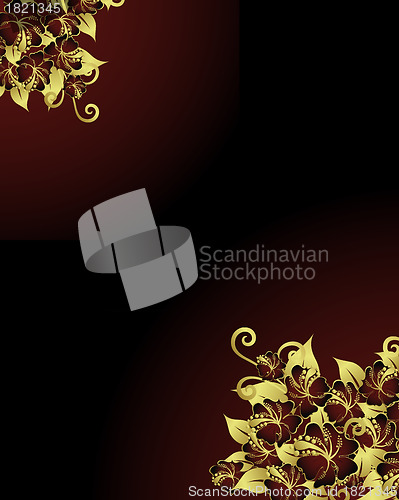 Image of floral background