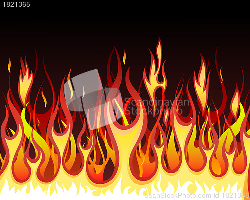 Image of fire background