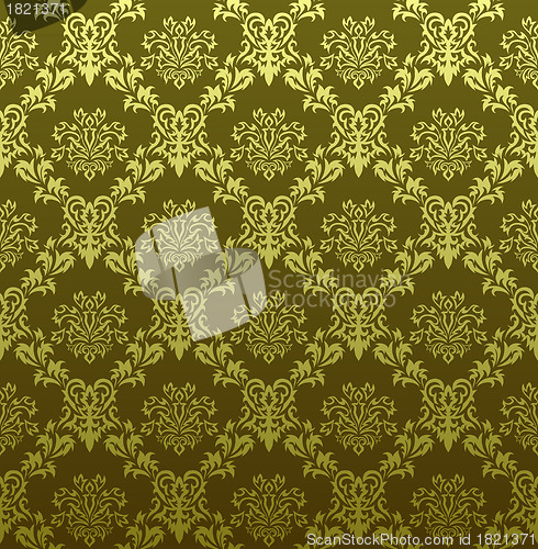 Image of seamless damask pattern