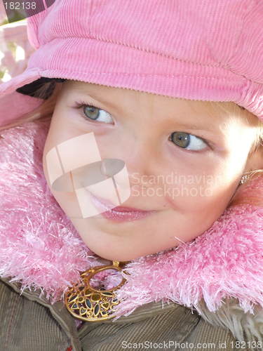 Image of Little girl smiling