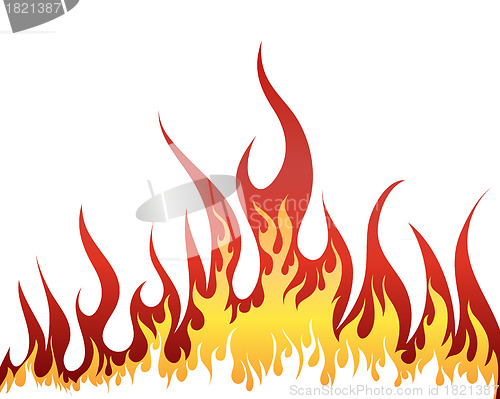 Image of fire background