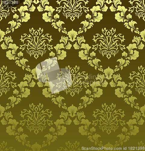 Image of seamless damask pattern