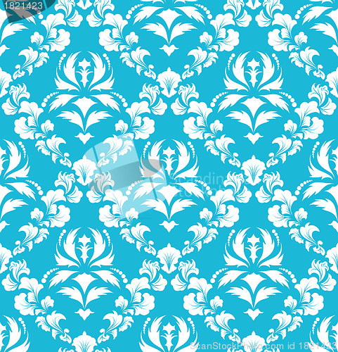 Image of seamless damask pattern