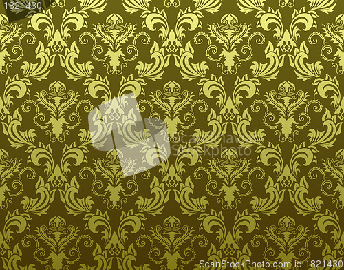 Image of seamless damask pattern