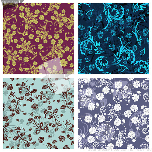 Image of seamless floral pattern