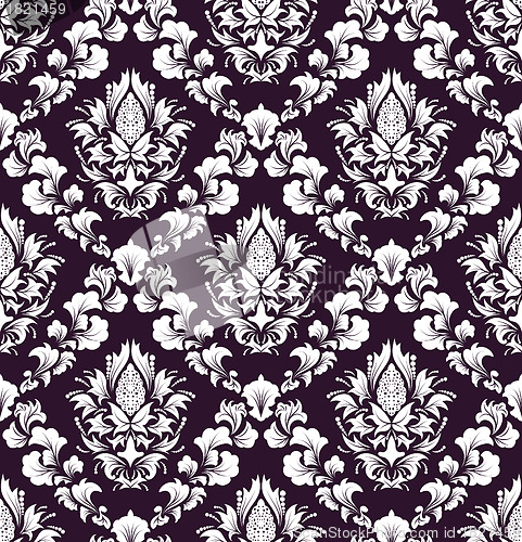 Image of seamless damask pattern