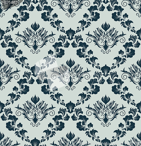 Image of seamless damask pattern