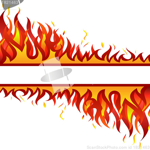 Image of fire background