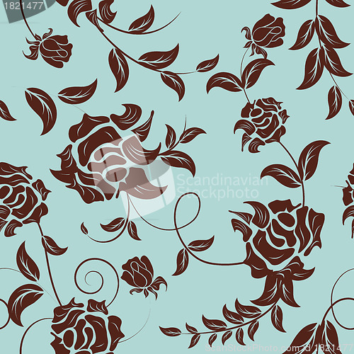 Image of seamless floral pattern