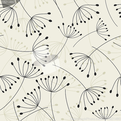 Image of seamless floral pattern