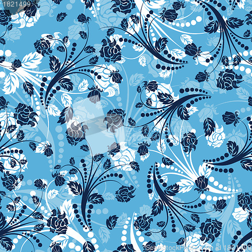 Image of seamless floral pattern