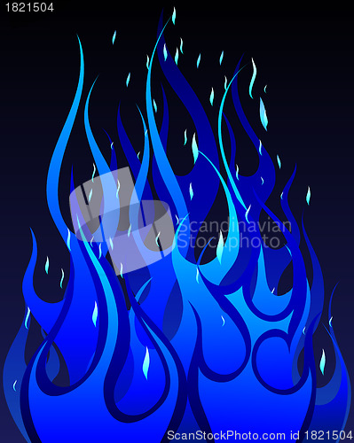 Image of fire background