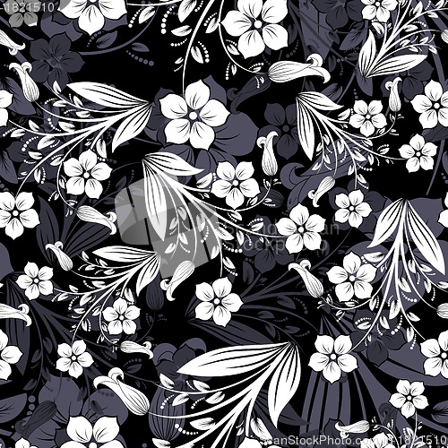 Image of seamless floral pattern