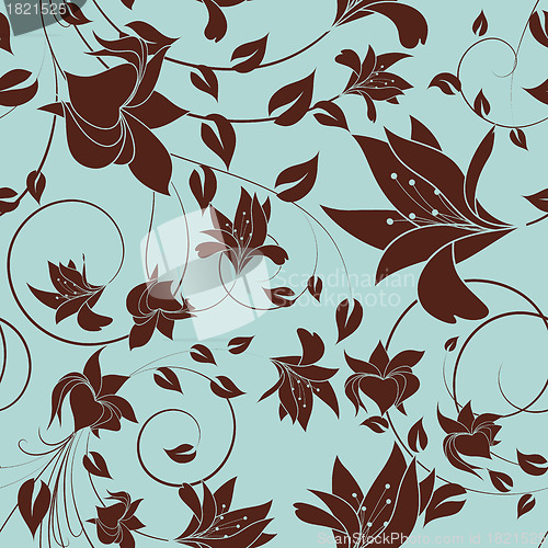 Image of seamless floral pattern