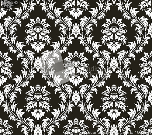 Image of seamless damask pattern