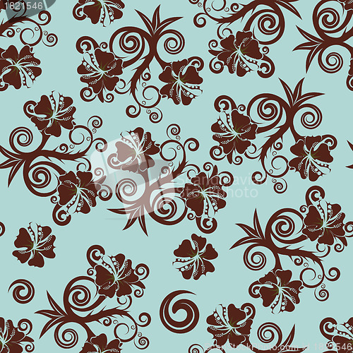 Image of seamless floral pattern