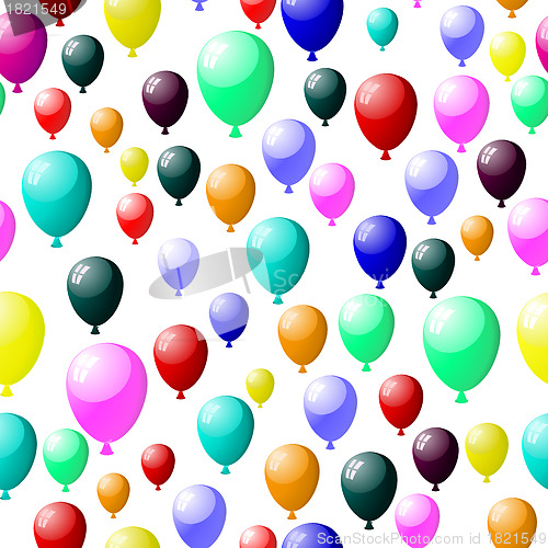 Image of seamless balloons