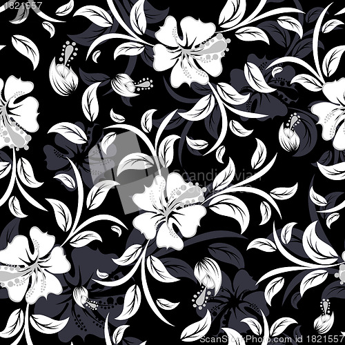 Image of seamless floral pattern