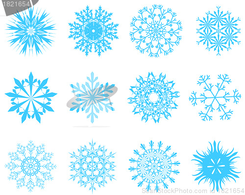 Image of snowflakes