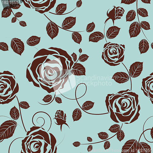 Image of seamless floral pattern