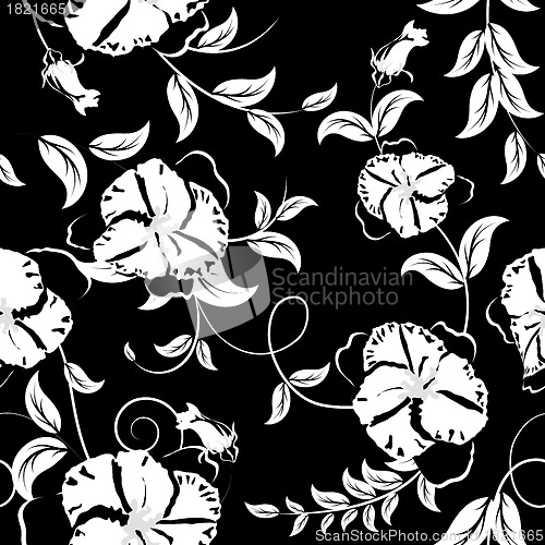 Image of seamless floral pattern