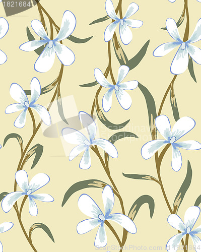 Image of seamless floral pattern