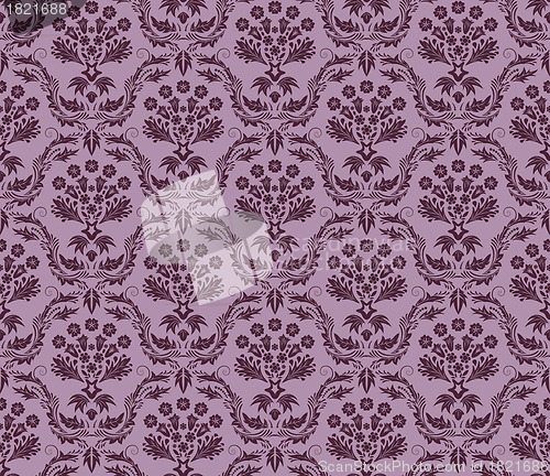 Image of seamless damask pattern