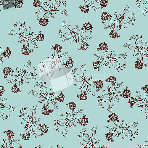 Image of seamless floral pattern