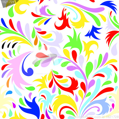 Image of seamless floral pattern