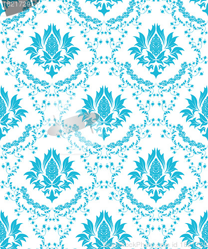 Image of seamless damask pattern
