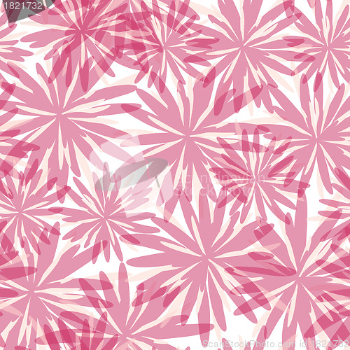 Image of seamless floral pattern